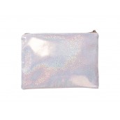 Sublimation Champagne Glitter Pencil/Makeup Case(16.5*23cm)(10/pack)